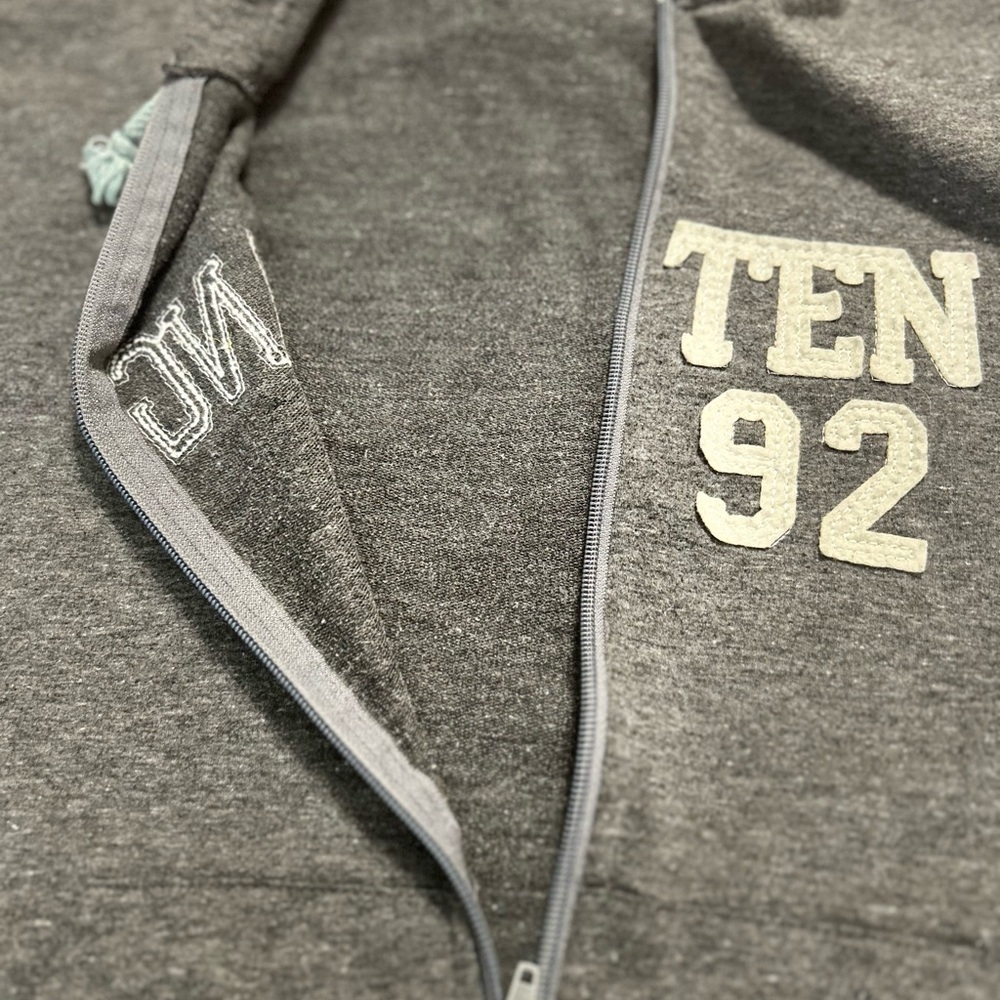 Hang Ten Charcoal Hoodie with Zip - Picture 11 of 11